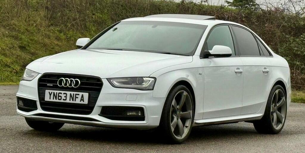 Audi A4 Saloon 2.0 Tdi Black Edition Quattro Euro 5 Ss Grey #10