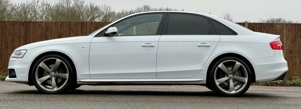 Audi A4 Saloon 2.0 Tdi Black Edition Quattro Euro 5 Ss Grey #12