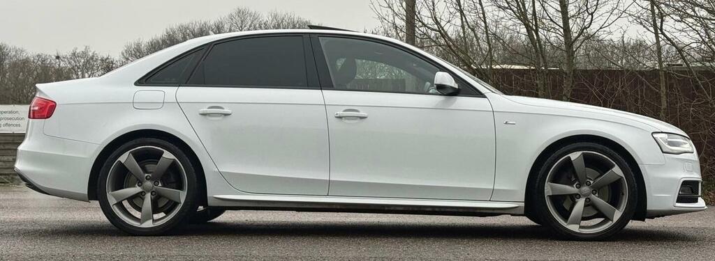 Audi A4 Saloon 2.0 Tdi Black Edition Quattro Euro 5 Ss Grey #8