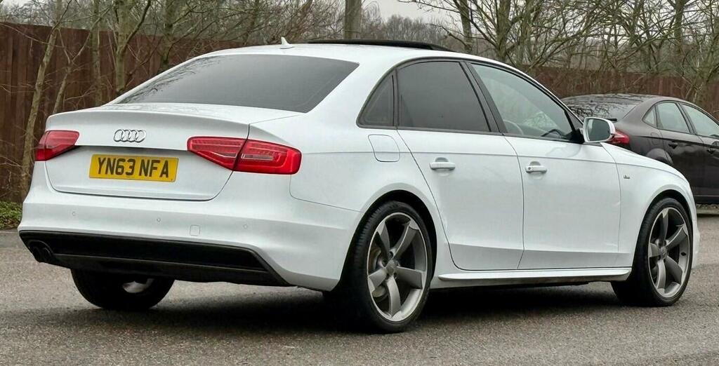 Audi A4 Saloon 2.0 Tdi Black Edition Quattro Euro 5 Ss Grey #17