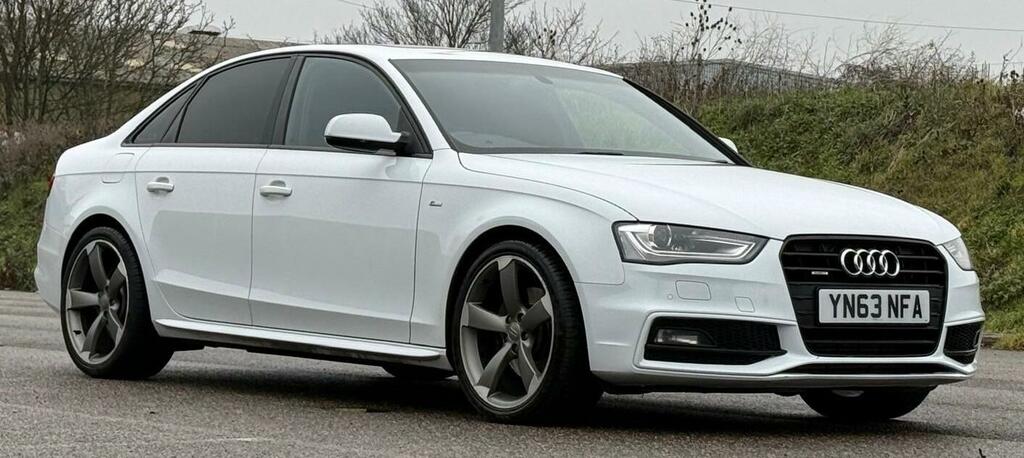 Audi A4 Black Edition White