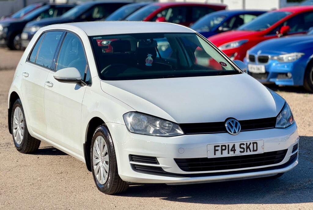 Volkswagen Golf S White #5