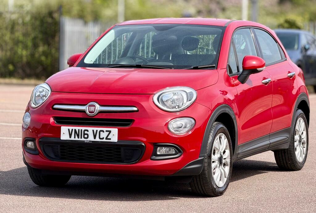 Fiat 500X Pop Star Red #3