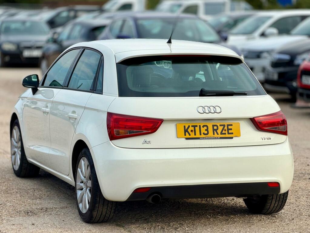 Audi A1 Sport White #4