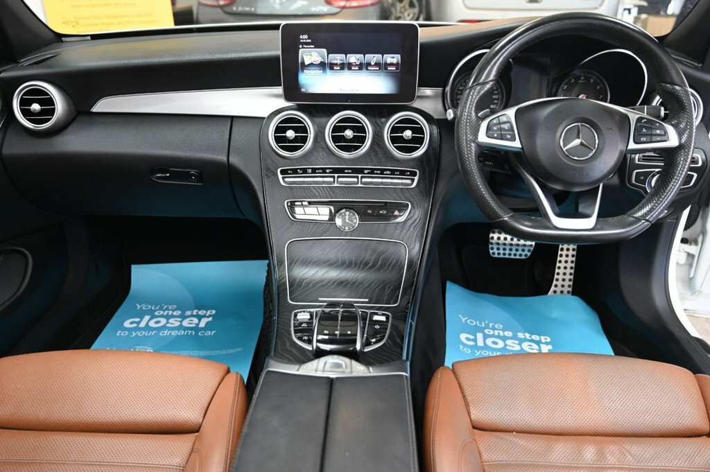 Mercedes-Benz C Class 2L Amg Line VF17JVJ White #3