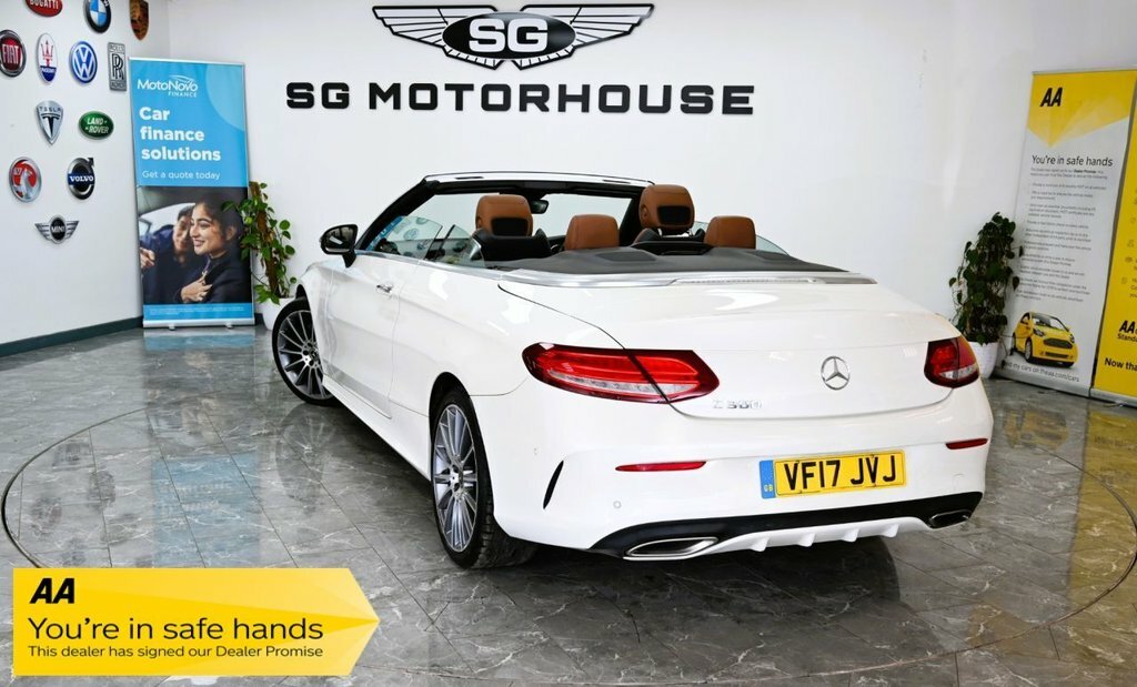 Mercedes-Benz C Class 2L Amg Line White