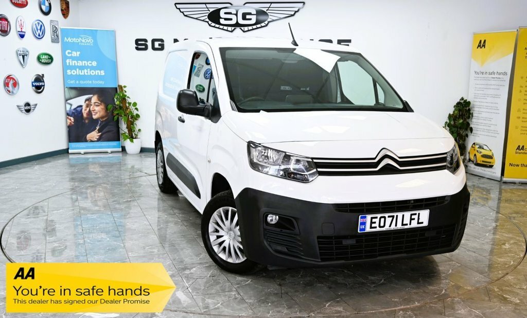 Citroen Berlingo 1.5L Enterprise M Pro White