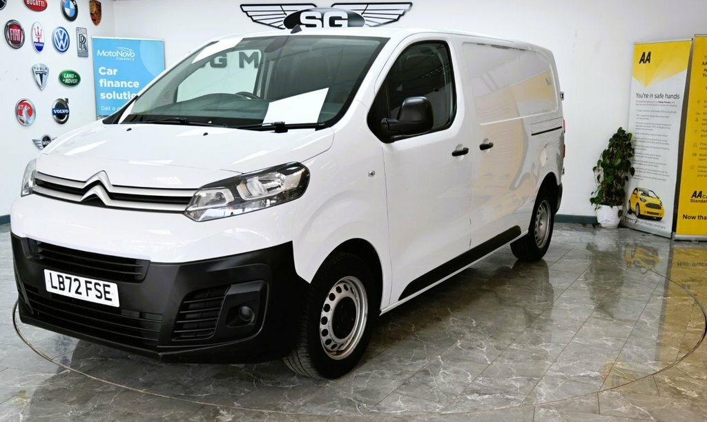 Citroen Dispatch 1.5 Bluehdi 1000 Enterprise Pro Xl Panel Van 6Dr D White #17