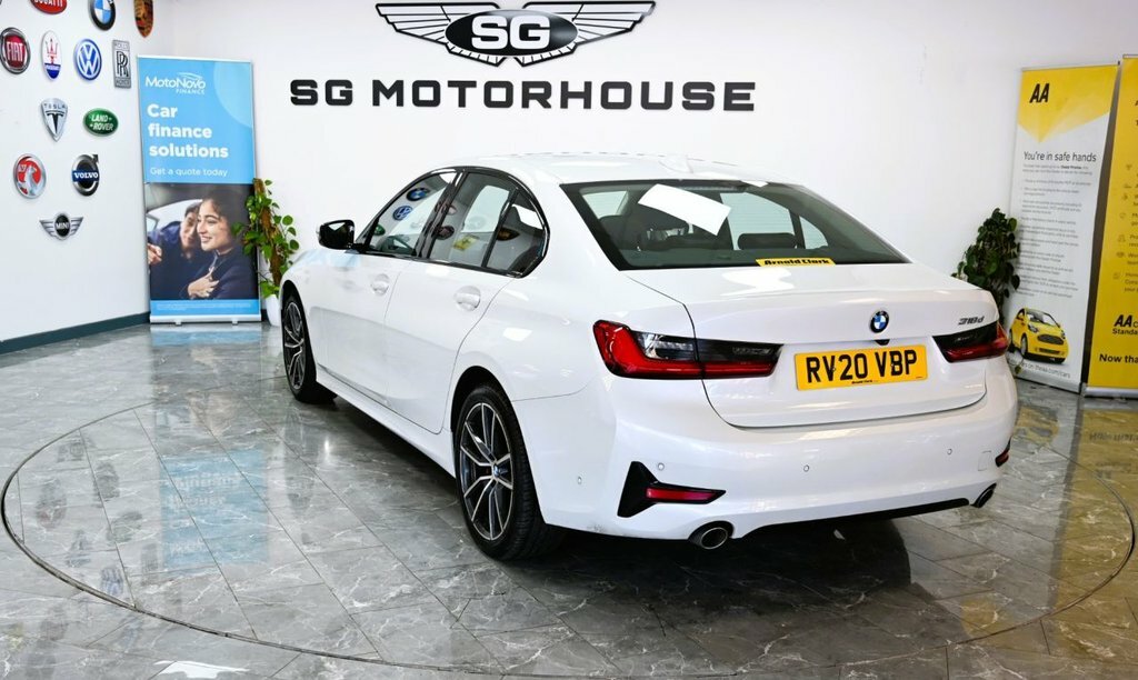 BMW 3 Series 2L Sport White #5