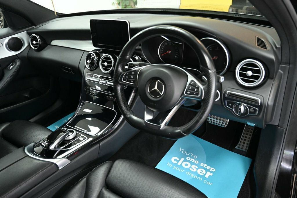 Mercedes-Benz C Class 2L Amg Line Black #6