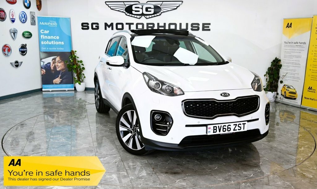 Kia Sportage 1.7L 4 BV66ZST White