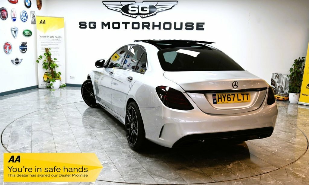 Mercedes-Benz C Class 2L Amg Line Silver #2