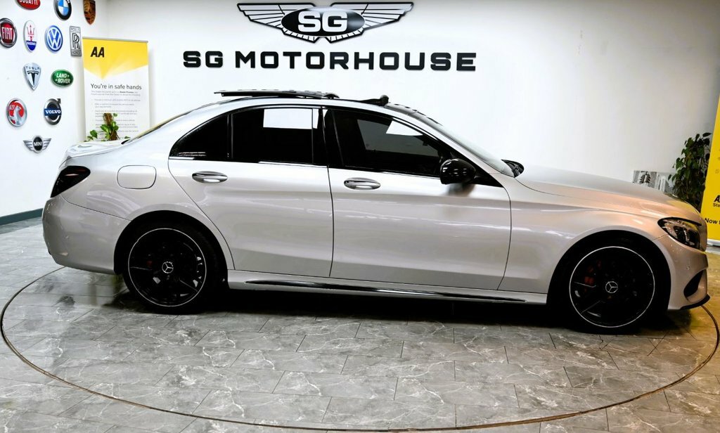 Mercedes-Benz C Class 2L Amg Line Silver #6