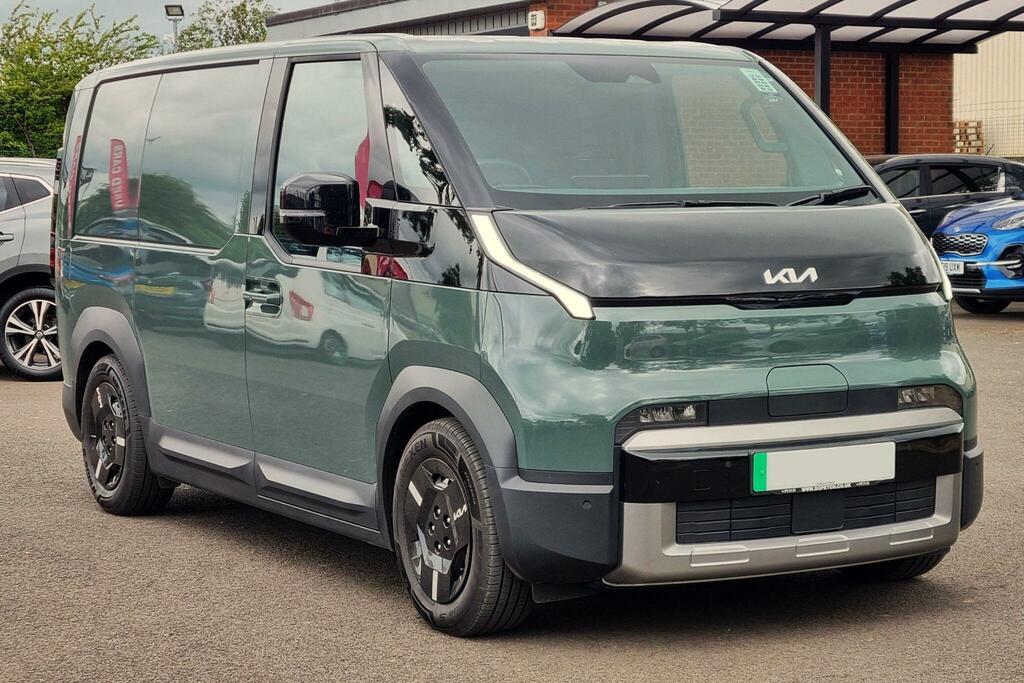 Kia PV5 Long Range 71.2Kwh Plus Cargo Panel Van L2 Green #1