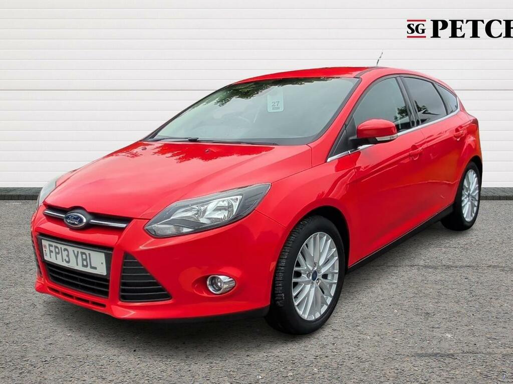 Ford Focus Hatchback 1.6 Tdci Zetec Euro 5 Ss 201313 White #7