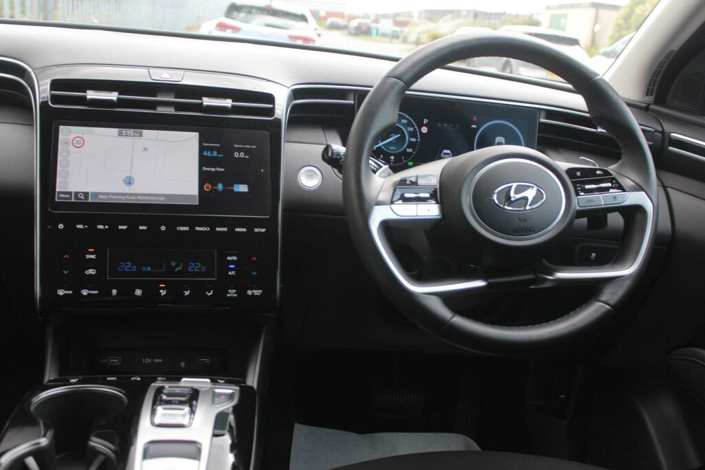 Hyundai Tucson 1.6T N Line White #12