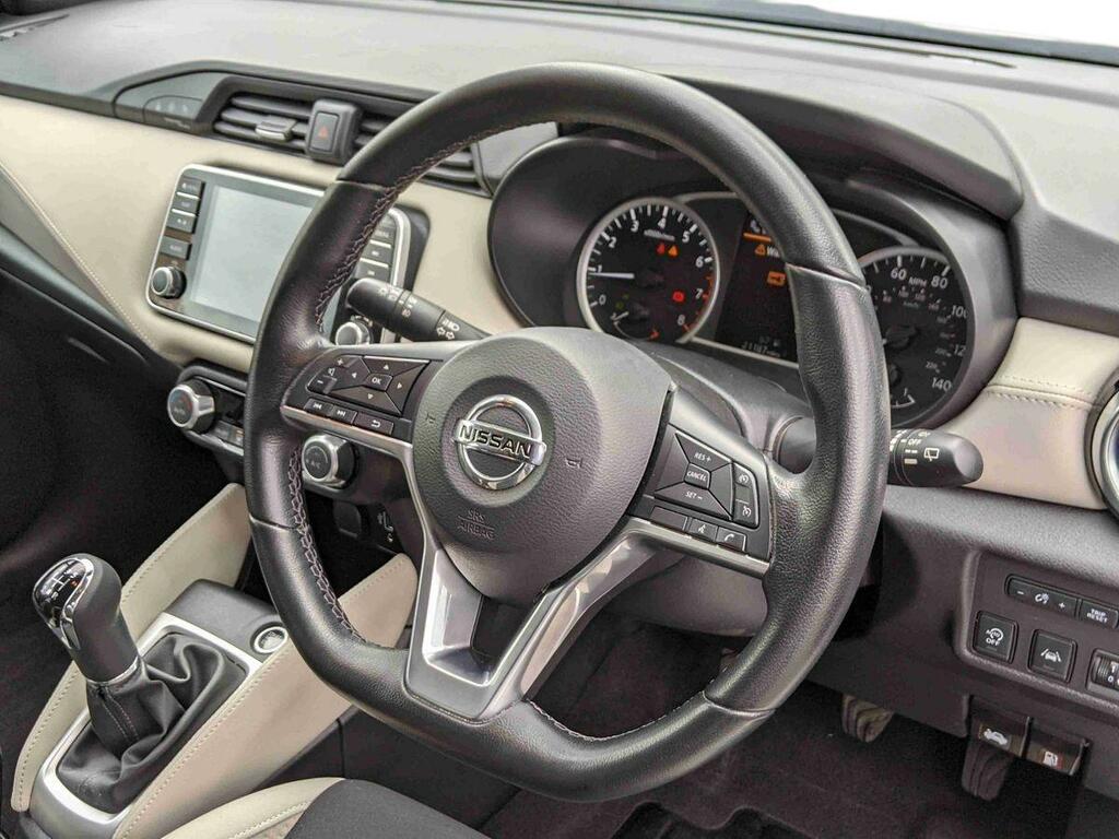 Nissan Micra Acenta White #10