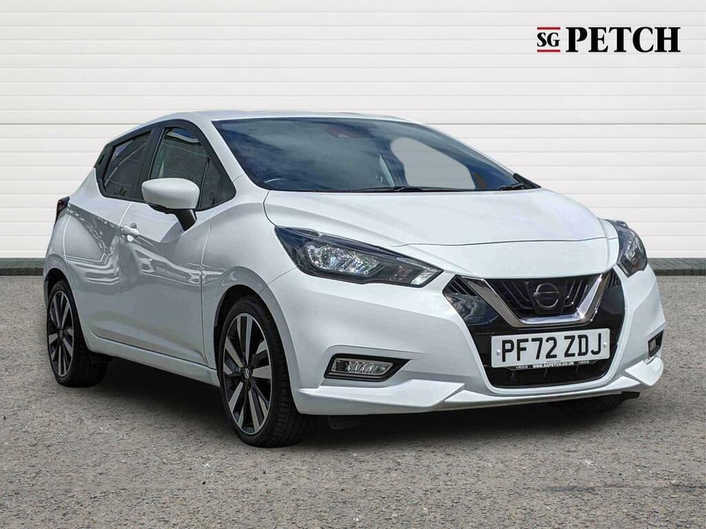 Nissan Micra Acenta White #1