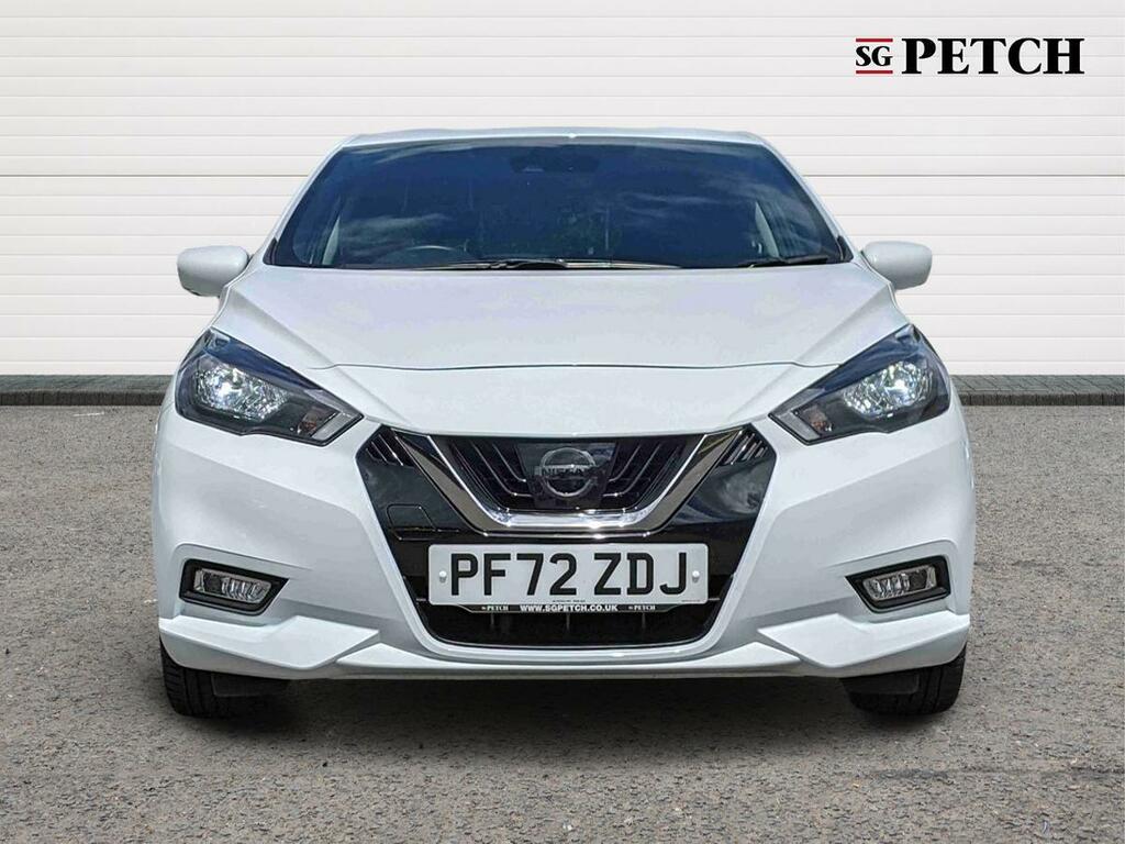 Nissan Micra Acenta White #8