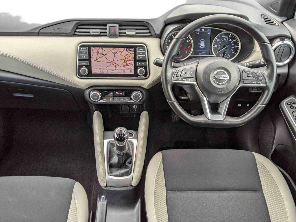 Nissan Micra Acenta White #11