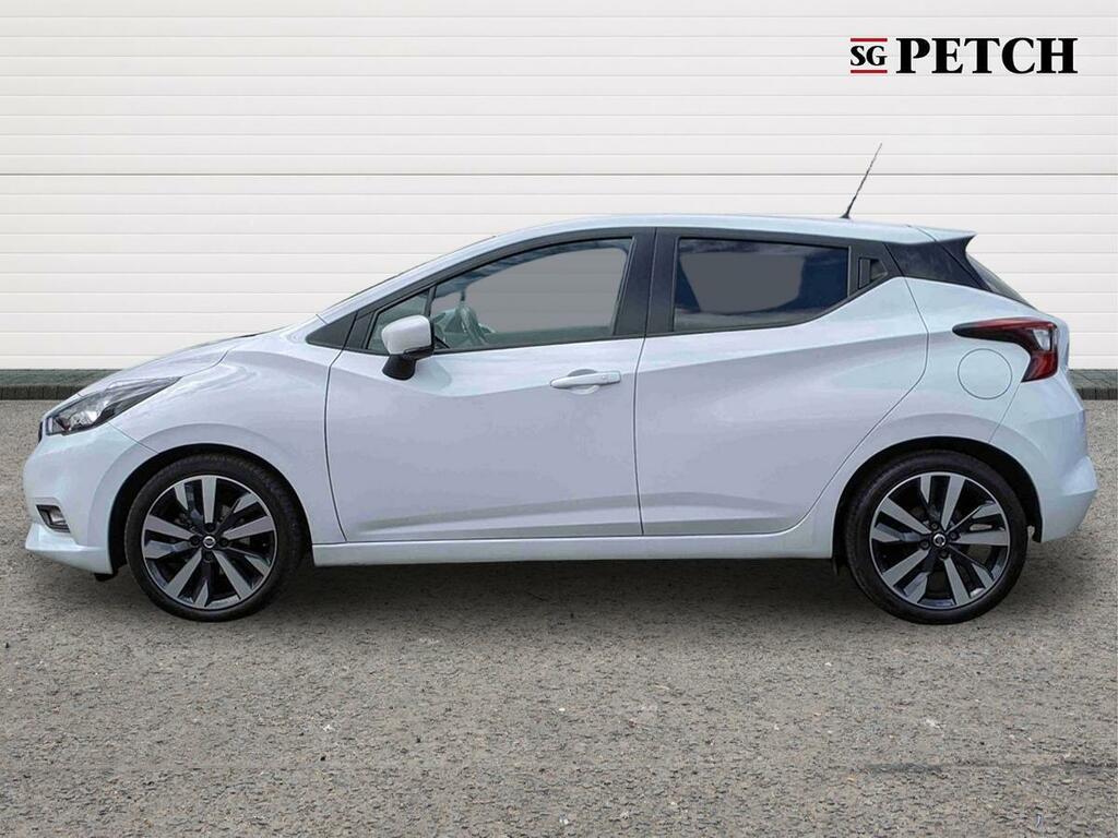 Nissan Micra Acenta White #6