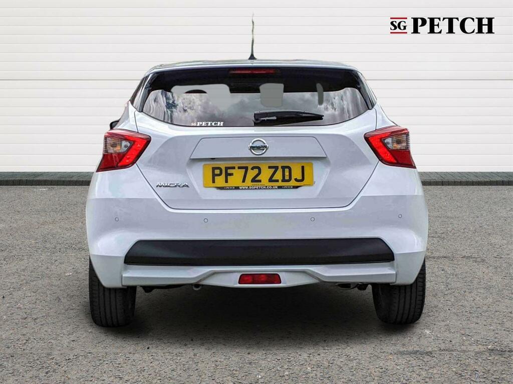 Nissan Micra Acenta White #4