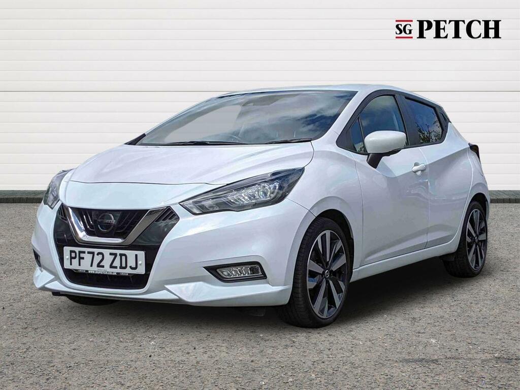 Nissan Micra Acenta White #7