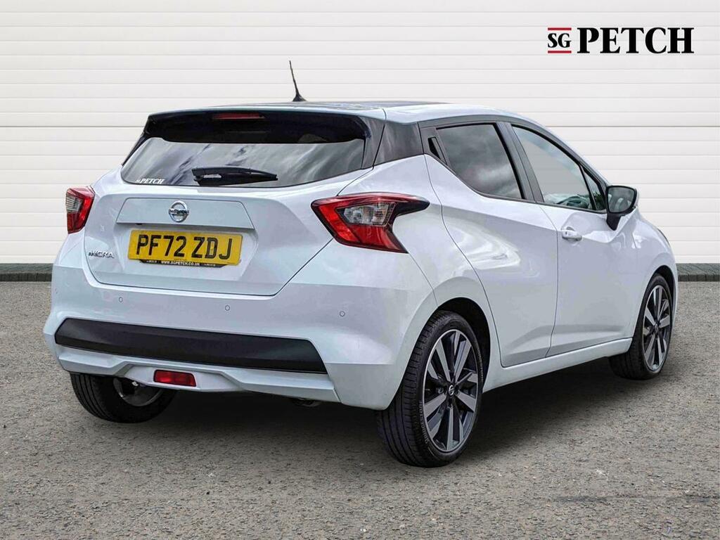 Nissan Micra Acenta White #3