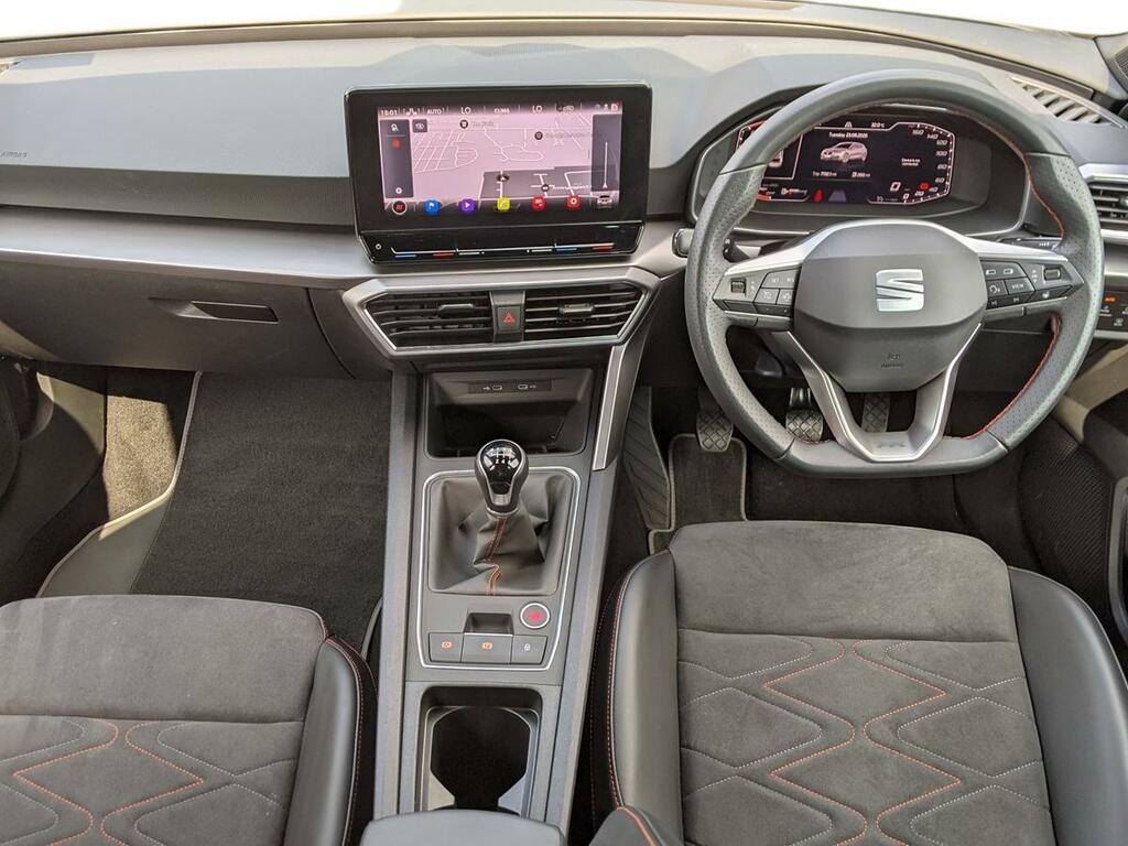 Seat Leon 2.0 Tdi 150 Fr Sport White #11