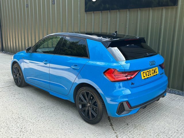 Audi A1 1.0 Tfsi 30 S Line Sportback Eur CV20GWG Blue #3