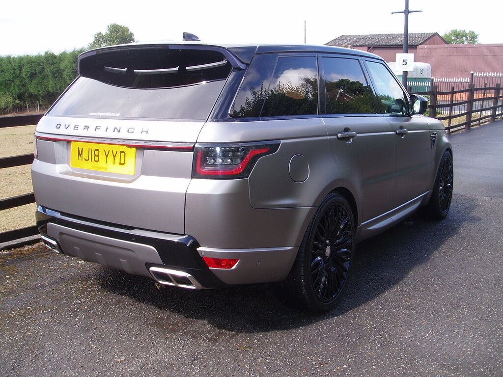 Land Rover Range Rover Sport Sdv6 Dynamic Overfinch Grey #2