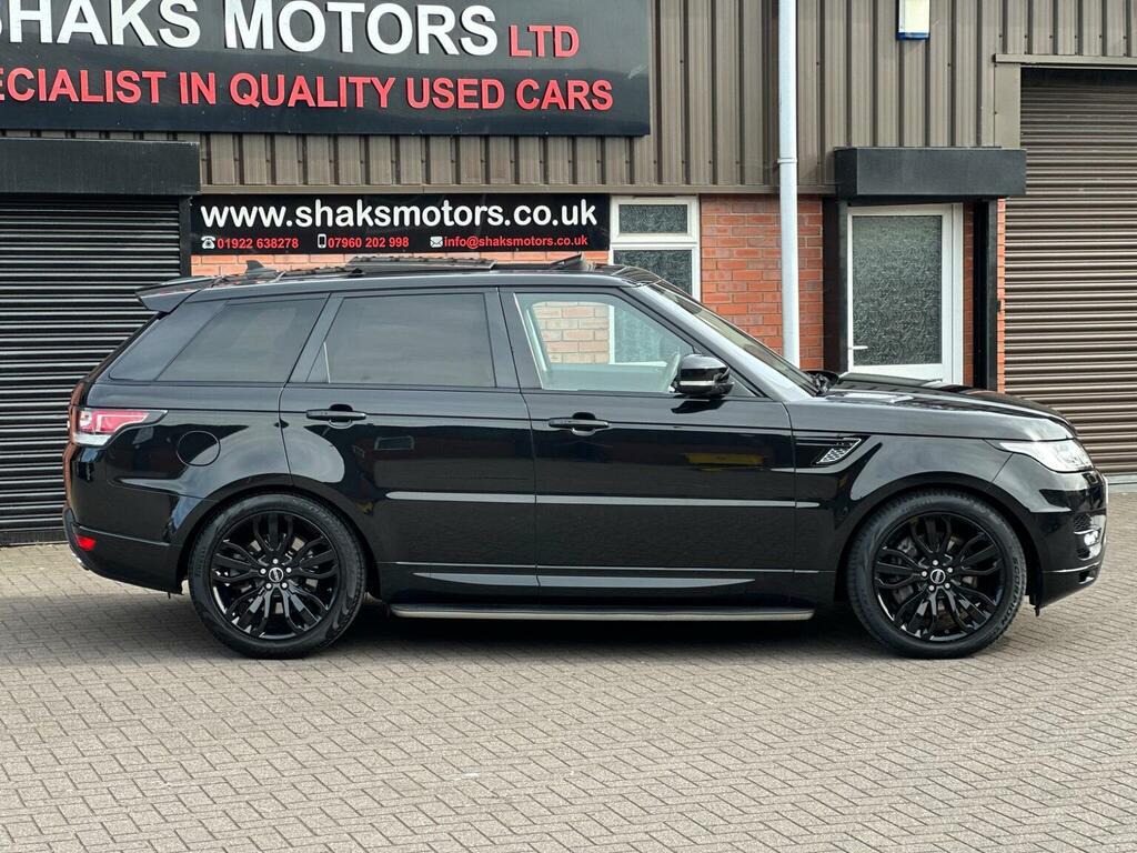 Land Rover Range Rover Sport 3.0 Sd V6 Hse Dynamic 4Wd Euro 6 Ss 2 YO66NYF Black #6