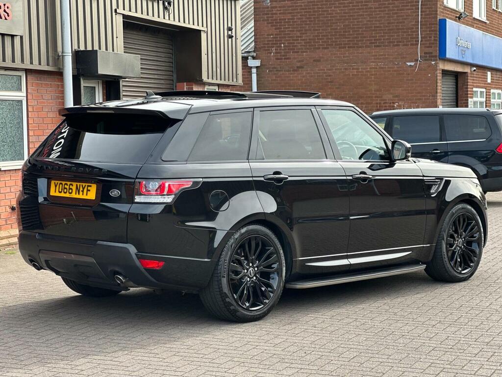 Land Rover Range Rover Sport 3.0 Sd V6 Hse Dynamic 4Wd Euro 6 Ss 2 YO66NYF Black #2