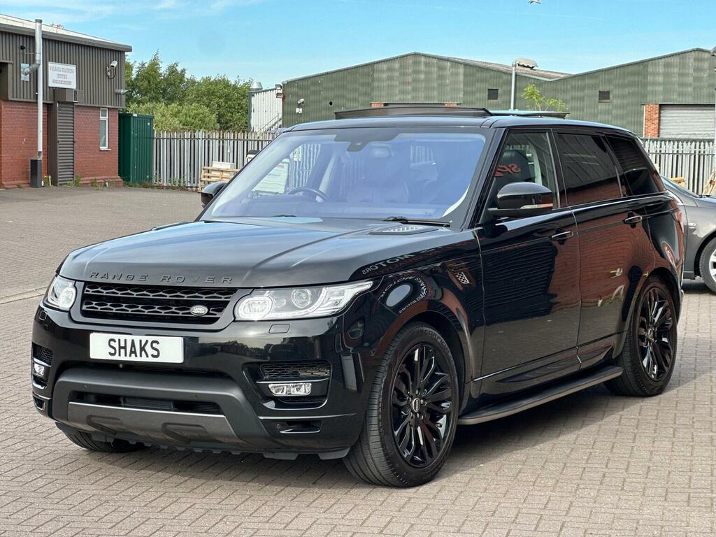 Land Rover Range Rover Sport 3.0 Sd V6 Hse Dynamic 4Wd Euro 6 Ss 2 YO66NYF Black #3