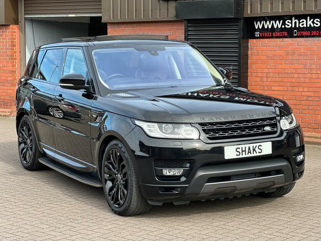 Land Rover Range Rover Sport 3.0 Sd V6 Hse Dynamic 4Wd Euro 6 Ss 2 YO66NYF Black #4
