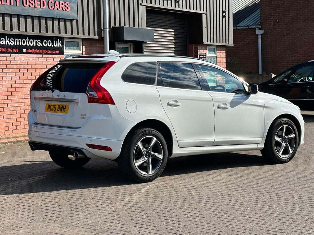 Volvo XC60 2.4 D5 R-design Nav Awd Euro 6 Ss 201 MC16BWH White #3