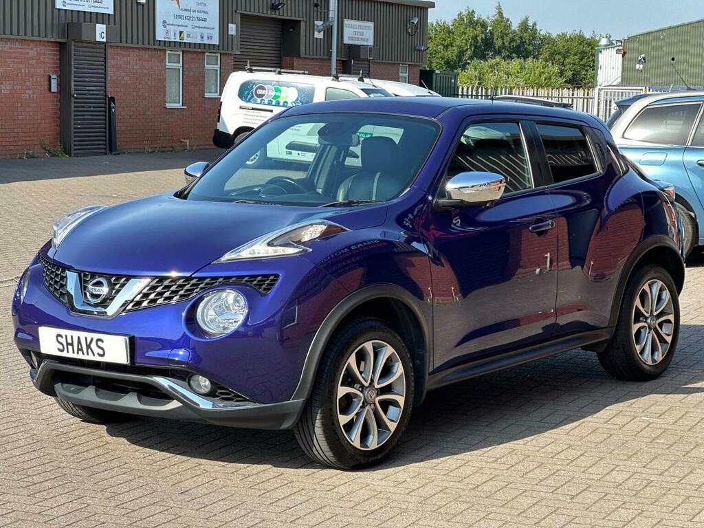 Nissan Juke 1.5 Dci 8V Tekna Euro 5 Ss 2015 Blue #6