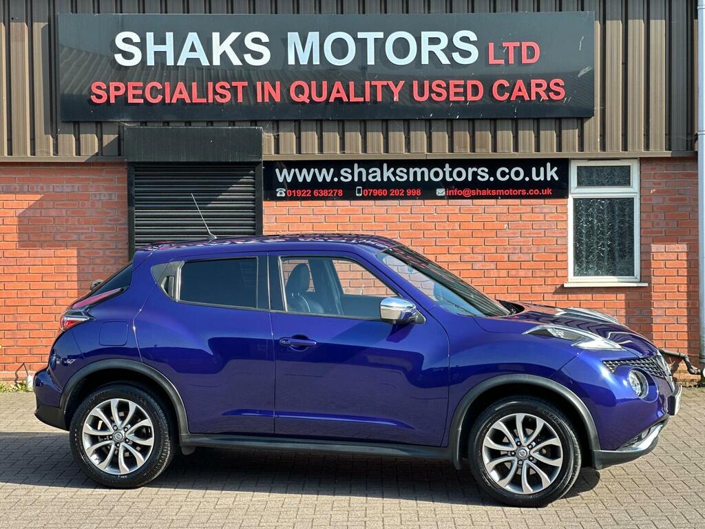 Nissan Juke 1.5 Dci 8V Tekna Euro 5 Ss 2015 Blue #3