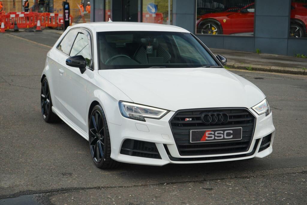 Audi S3 2.0 Tfsi Black Edition S Tronic Quattro Euro 6 S White #5