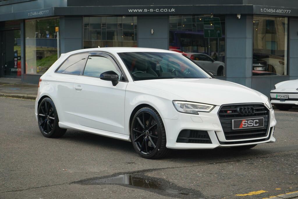 Audi S3 2.0 Tfsi Black Edition S Tronic Quattro Euro 6 S White #4