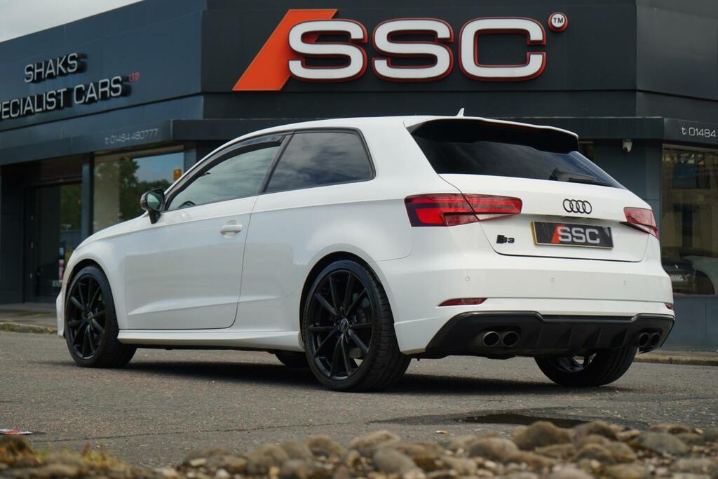 Audi S3 2.0 Tfsi Black Edition S Tronic Quattro Euro 6 S White #2