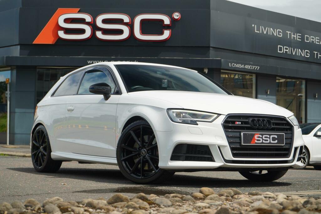 Audi S3 2.0 Tfsi Black Edition S Tronic Quattro Euro 6 S White