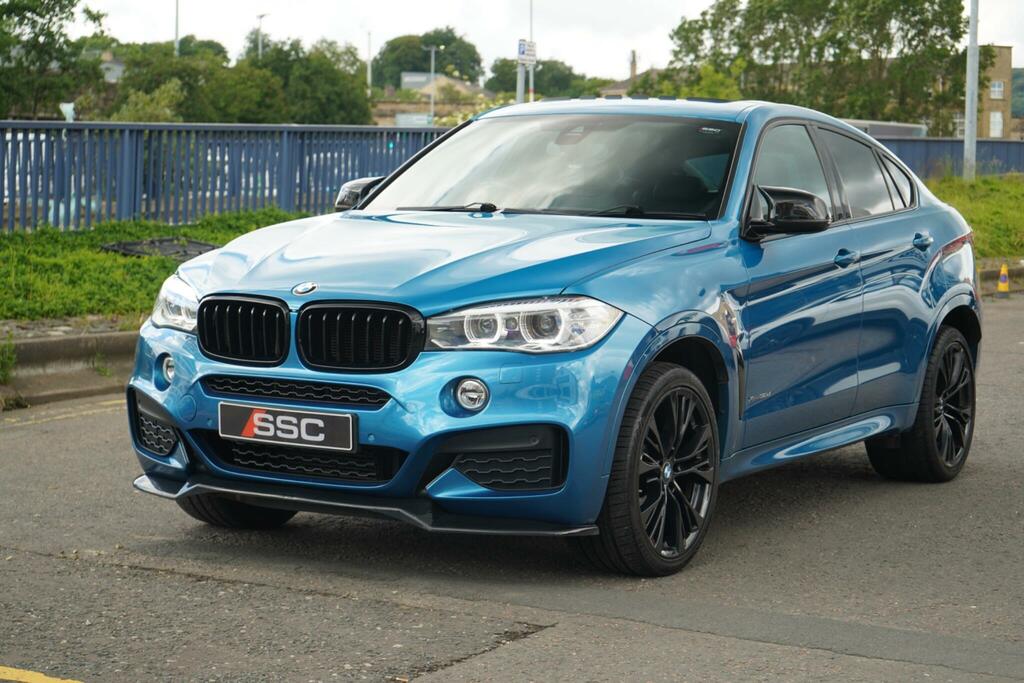 BMW X6 M M Sport Blue #5