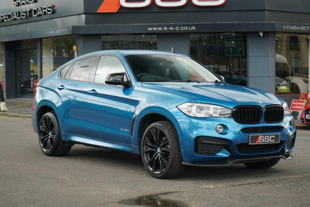 BMW X6 M M Sport Blue #4