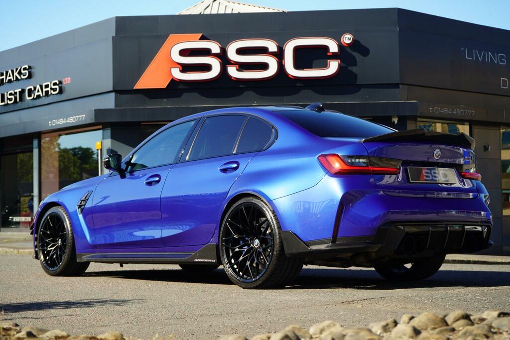 BMW M3 Competition Blue #2