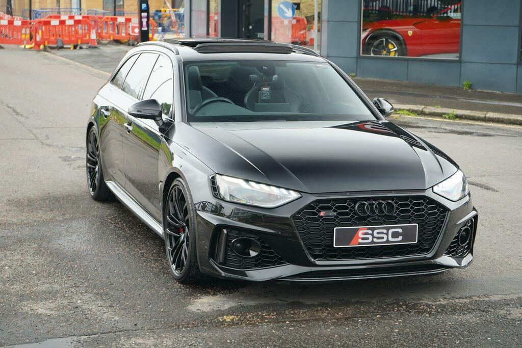Audi RS4 Avant Carbon Black Black #5
