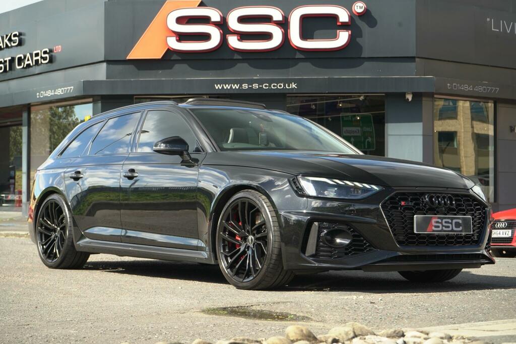 Audi RS4 Avant 2.9 Tfsi V6 Carbon Black Tiptronic Quattro Euro 6 Black #4