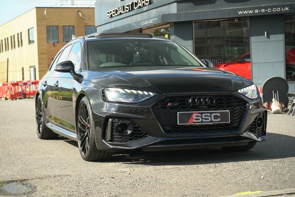 Audi RS4 Avant 2.9 Tfsi V6 Carbon Black Tiptronic Quattro Euro 6 Black #5