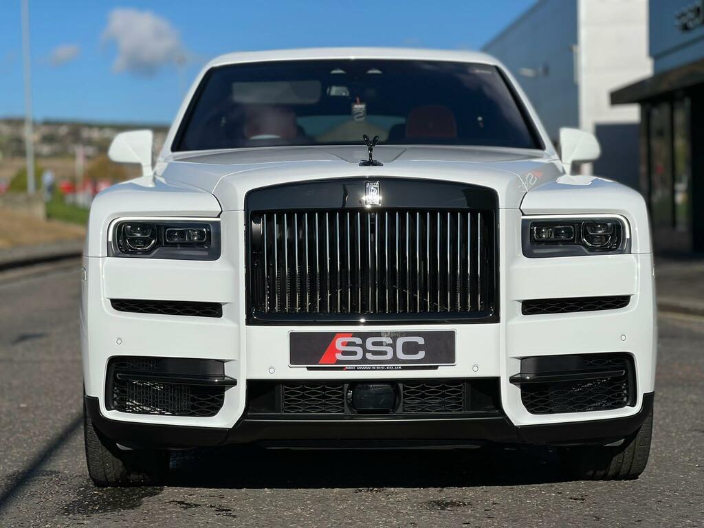 Rolls-Royce Cullinan Black Badge White #5