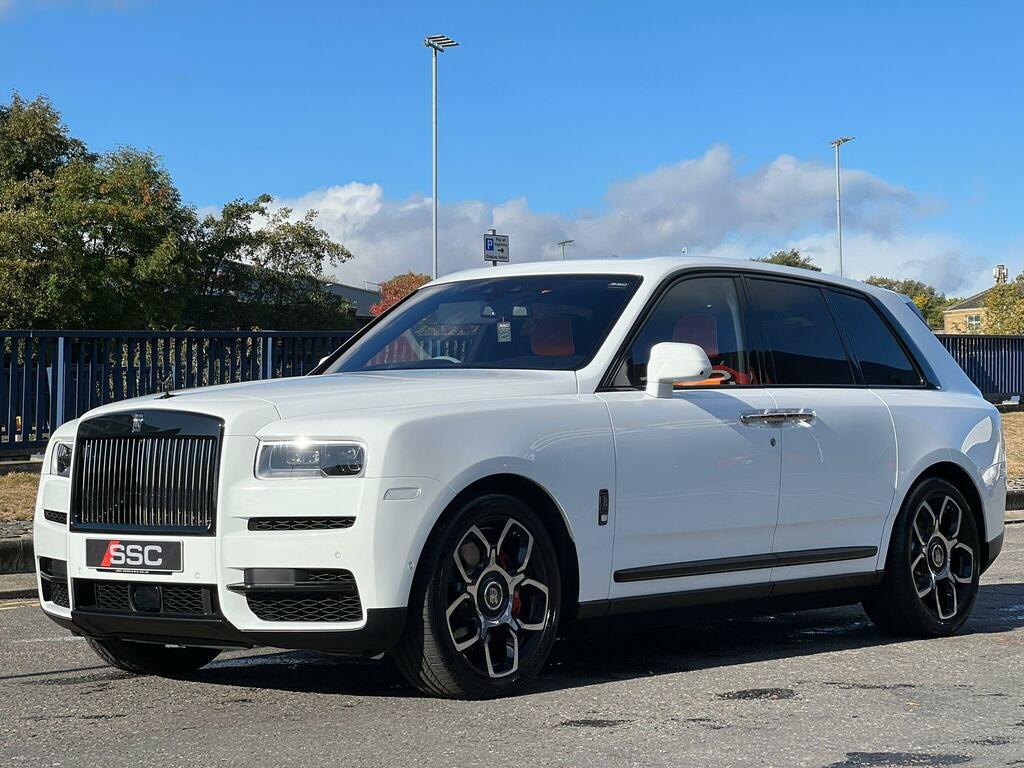 Rolls-Royce Cullinan Black Badge White #6